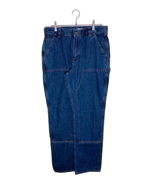 CarHartt（カーハート）CarHartt (カーハート) LOOSE FIT DOUBLE FRONT LOGGER JEAN インディゴ サイズ:SIZE 34×34の古着・服飾アイテム