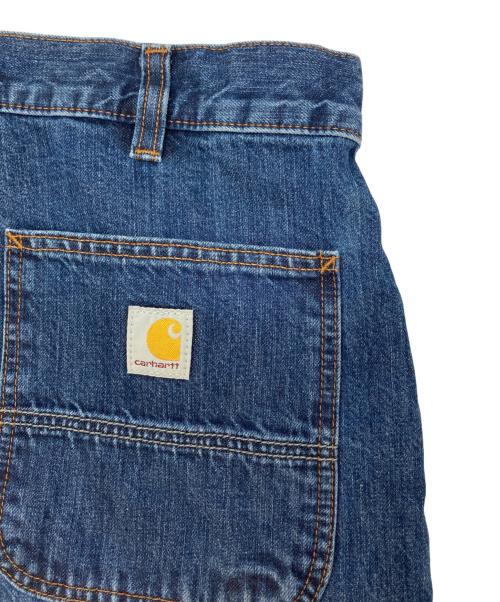 CarHartt（カーハート）CarHartt (カーハート) LOOSE FIT DOUBLE FRONT LOGGER JEAN インディゴ サイズ:SIZE 34×34の古着・服飾アイテム