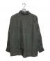 MARGARET HOWELL (マーガレットハウエル) リネンポプリン プルオーバーシャツ オリーブ サイズ:SIZE M：11000円