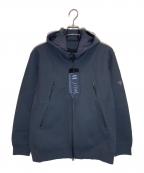 DESCENTE ALLTERRAINデザイント オルテライン）の古着「FUSION KNIT HOODIE」｜グレー