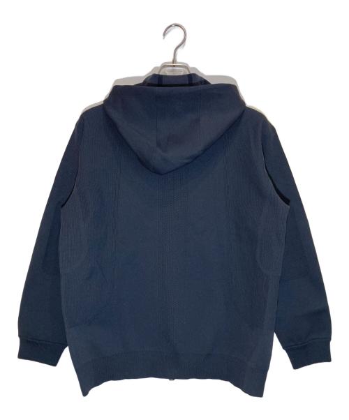 DESCENTE ALLTERRAIN（デザイント オルテライン）Descente ALLTERRAIN (デザイント オルテライン) FUSION KNIT HOODIE グレー サイズ:Mの古着・服飾アイテム