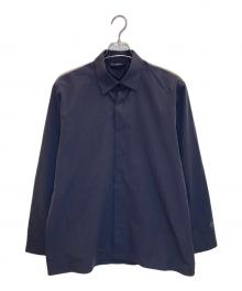 DESCENTE ALLTERRAIN（デザイント オルテライン）の古着「ストレッチシームレスロングスリーブシャツ」｜グレー