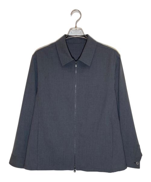 JOSEPH HOMME（ジョゼフ オム）JOSEPH HOMME (ジョゼフ オム) テクノボイルストレッチ ジップアップブルゾン グレー サイズ:SIZE 48の古着・服飾アイテム