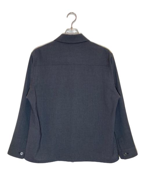 JOSEPH HOMME（ジョゼフ オム）JOSEPH HOMME (ジョゼフ オム) テクノボイルストレッチ ジップアップブルゾン グレー サイズ:SIZE 48の古着・服飾アイテム