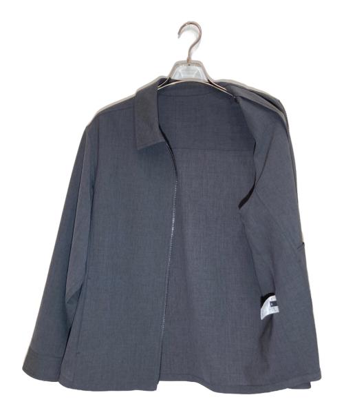 JOSEPH HOMME（ジョゼフ オム）JOSEPH HOMME (ジョゼフ オム) テクノボイルストレッチ ジップアップブルゾン グレー サイズ:SIZE 48の古着・服飾アイテム