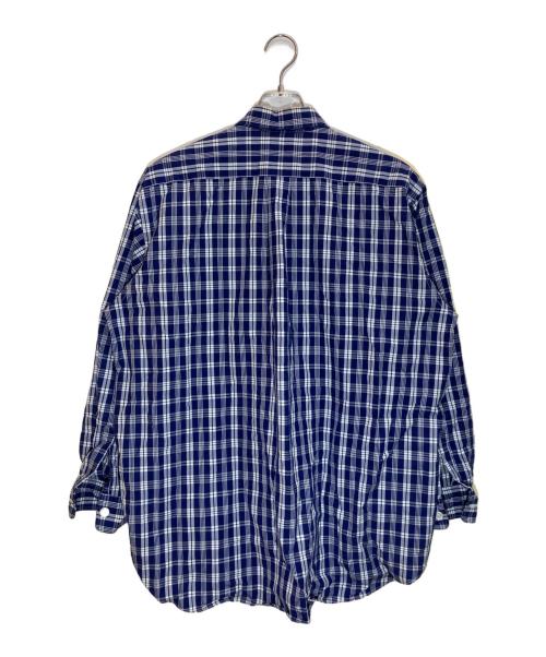 COMME des GARCONS HOMME（コムデギャルソン オム）COMME des GARCONS HOMME (コムデギャルソン オム) チェックシャツ ネイビー×ホワイト サイズ:-の古着・服飾アイテム