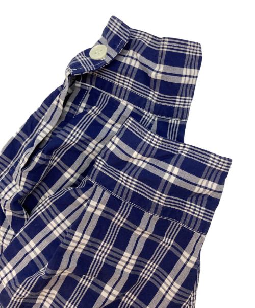 COMME des GARCONS HOMME（コムデギャルソン オム）COMME des GARCONS HOMME (コムデギャルソン オム) チェックシャツ ネイビー×ホワイト サイズ:-の古着・服飾アイテム