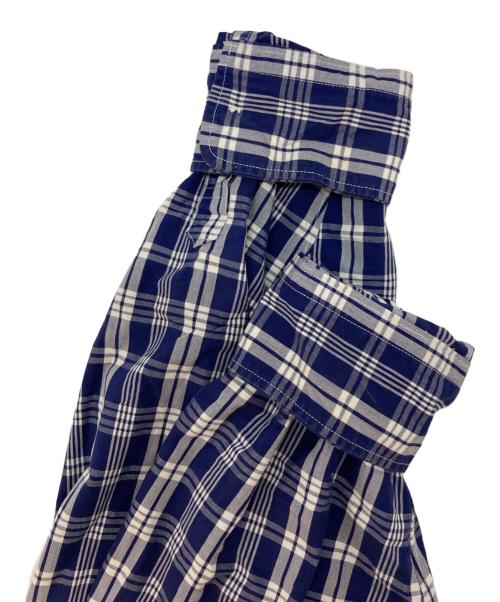 COMME des GARCONS HOMME（コムデギャルソン オム）COMME des GARCONS HOMME (コムデギャルソン オム) チェックシャツ ネイビー×ホワイト サイズ:-の古着・服飾アイテム