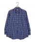 COMME des GARCONS HOMME（コムデギャルソン オム）の古着「チェックシャツ」｜ネイビー×ホワイト