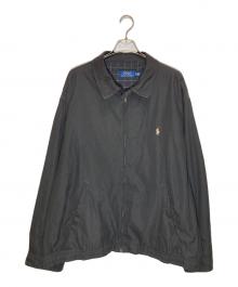POLO RALPH LAUREN（ポロ・ラルフローレン）の古着「スイングトップ」｜ブラック