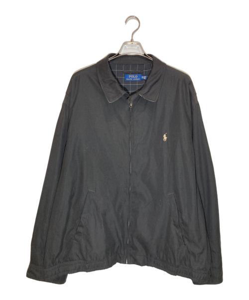POLO RALPH LAUREN（ポロ・ラルフローレン）POLO RALPH LAUREN (ポロ・ラルフローレン) スイングトップ ブラック サイズ:SIZE 3XBの古着・服飾アイテム