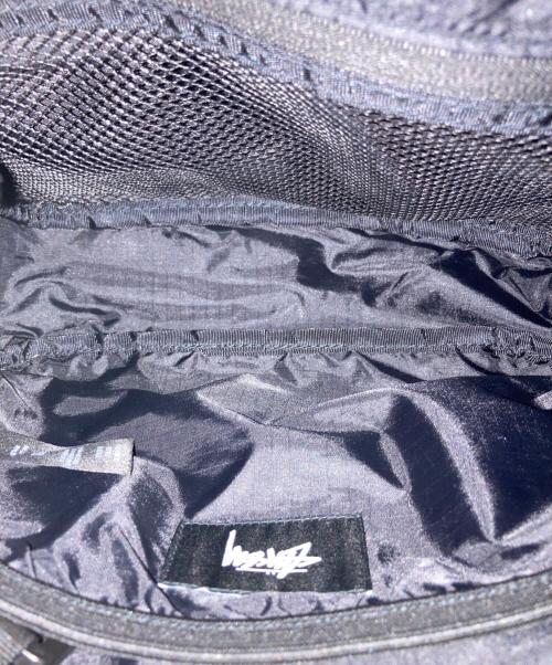 stussy（ステューシー）stussy (ステューシー) DIAMOND RIPSTOP SHOULDER BAG ブラック サイズ:-の古着・服飾アイテム