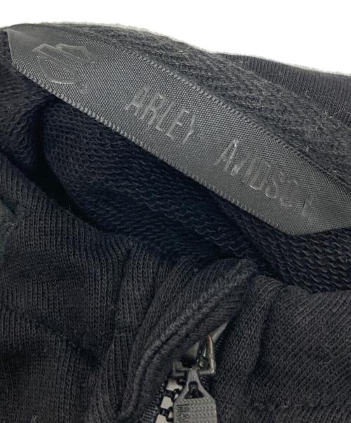 HARLEY-DAVIDSON（ハーレーダビッドソン）HARLEY-DAVIDSON (ハーレーダビッドソン) LongーLine Logo Hoodie ブラック サイズ:SIZE Mの古着・服飾アイテム