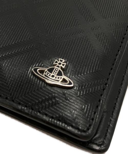 Vivienne Westwood（ヴィヴィアンウエストウッド）Vivienne Westwood (ヴィヴィアンウエストウッド) 2つ折り財布 ブラックの古着・服飾アイテム