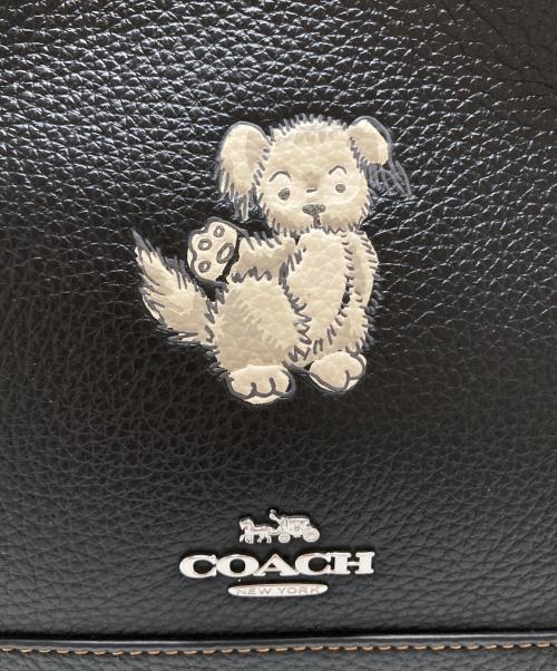 COACH（コーチ）COACH (コーチ) Dempsey Tote 22 With Happy Dog ブラック サイズ:-の古着・服飾アイテム