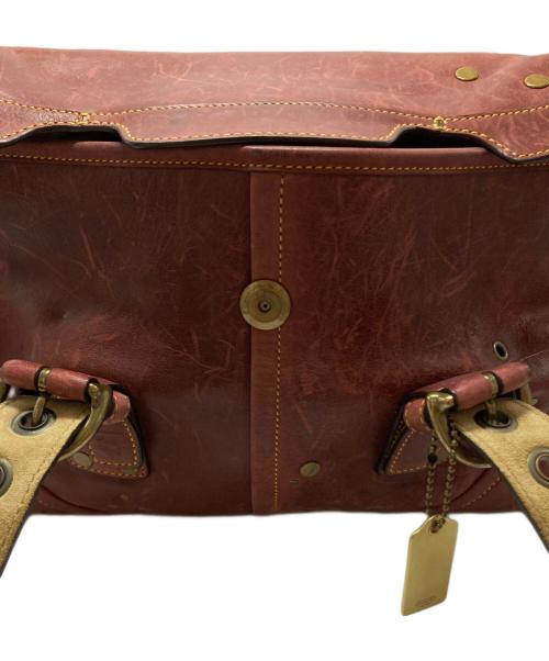 COACH（コーチ）COACH (コーチ) ソーホースタッズレザートートバッグ ワインレッド サイズ:-の古着・服飾アイテム