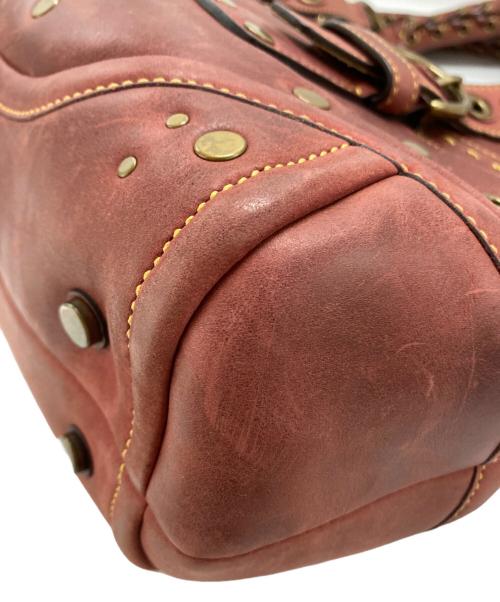 COACH（コーチ）COACH (コーチ) ソーホースタッズレザートートバッグ ワインレッド サイズ:-の古着・服飾アイテム