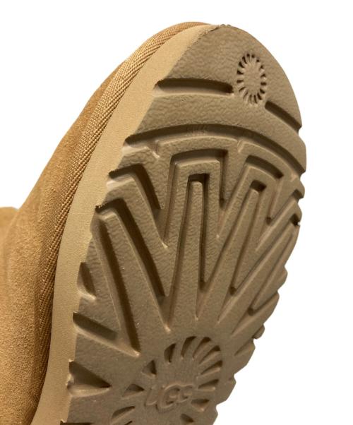 UGG（アグ）UGG (アグ) Classic Mini Double Zip ベージュ×ブラウン サイズ:SIZE 22cmの古着・服飾アイテム
