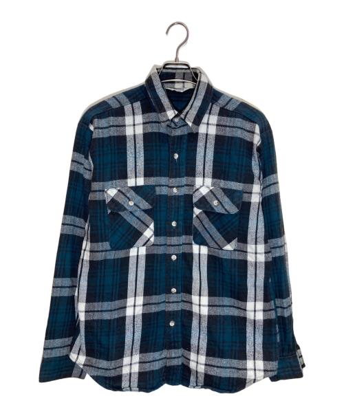 FIVE BROTHER（ファイブブラザー）FIVE BROTHER (ファイブブラザー) ネルシャツ グリーン サイズ:SIZE Lの古着・服飾アイテム