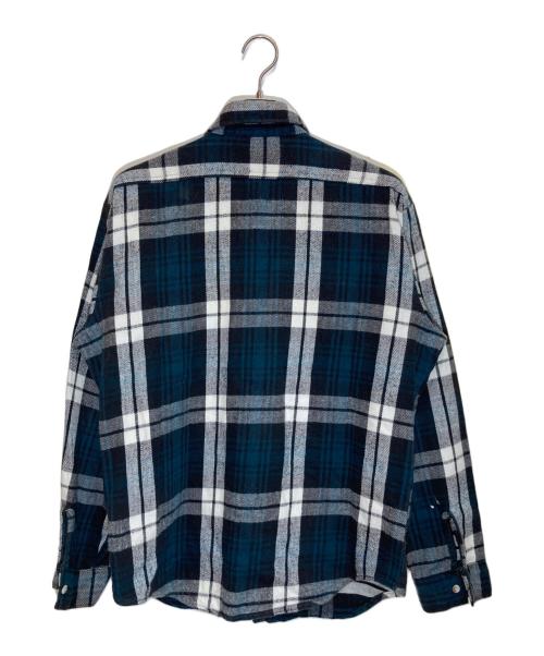 FIVE BROTHER（ファイブブラザー）FIVE BROTHER (ファイブブラザー) ネルシャツ グリーン サイズ:SIZE Lの古着・服飾アイテム