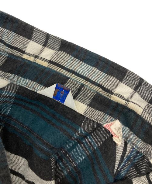 FIVE BROTHER（ファイブブラザー）FIVE BROTHER (ファイブブラザー) ネルシャツ グリーン サイズ:SIZE Lの古着・服飾アイテム