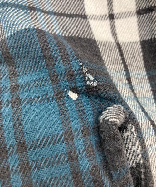 FIVE BROTHER（ファイブブラザー）FIVE BROTHER (ファイブブラザー) ネルシャツ グリーン サイズ:SIZE Lの古着・服飾アイテム