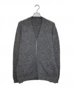 crepusculeクレプスキュール）の古着「Whole Garment V/N Zip Cardigan」｜グレー