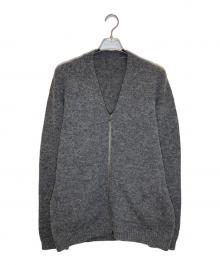crepuscule（クレプスキュール）の古着「Whole Garment V/N Zip Cardigan」｜グレー