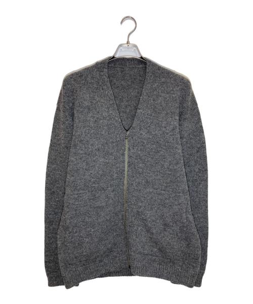 crepuscule（クレプスキュール）crepuscule (クレプスキュール) Whole Garment V/N Zip Cardigan グレー サイズ:SIZE 2の古着・服飾アイテム