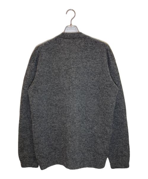 crepuscule（クレプスキュール）crepuscule (クレプスキュール) Whole Garment V/N Zip Cardigan グレー サイズ:SIZE 2の古着・服飾アイテム