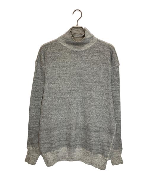 WAREHOUSE（ウエアハウス）WAREHOUSE (ウエアハウス) 2本針ハイネックスウェット グレー サイズ:SIZE 44の古着・服飾アイテム