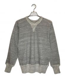 WAREHOUSE（ウエアハウス）の古着「FREEDOM SLEEVE SWEAT」｜グレー