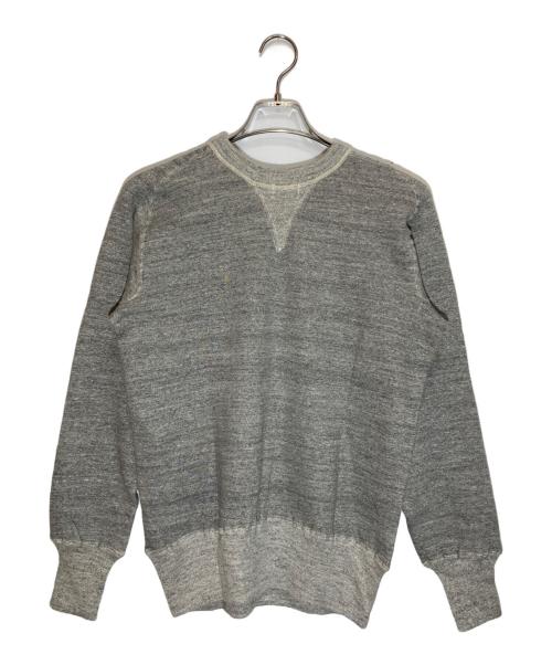 WAREHOUSE（ウエアハウス）WAREHOUSE (ウエアハウス) FREEDOM SLEEVE SWEAT グレー サイズ:SIZE 38の古着・服飾アイテム