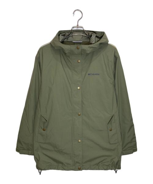 Columbia（コロンビア）Columbia (コロンビア) ウィメンズバーティカルグライドフードジャケット カーキ サイズ:SIZE Mの古着・服飾アイテム