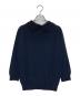 MARGARET HOWELL (マーガレットハウエル) JOHN SMEDLEY (ジョンスメドレー) 襟付ニット ネイビー サイズ:SIZE 2：6000円