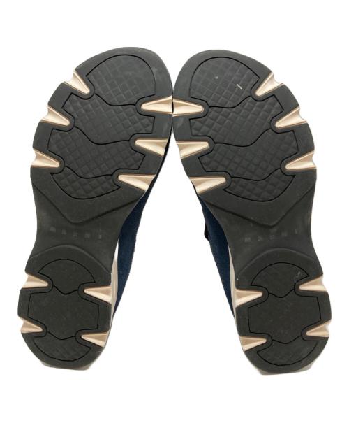 MARNI（マルニ）MARNI (マルニ) レースアップランニングスニーカー ネイビー サイズ:SIZE 40の古着・服飾アイテム