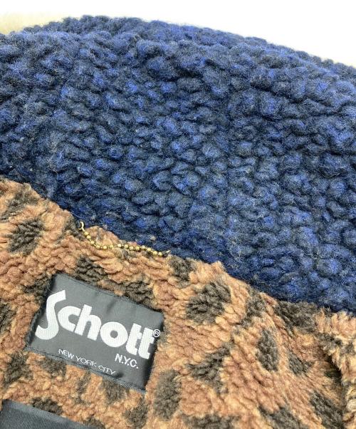 COACH（コーチ）COACH (コーチ) Schott (ショット) ミリタリーフーデッドジャケット ネイビー サイズ:SIZE Sの古着・服飾アイテム
