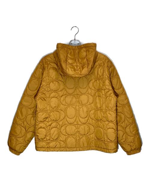 COACH（コーチ）COACH (コーチ) キルテッドシグネチャーパッファージャケット オレンジ サイズ:SIZE Mの古着・服飾アイテム