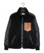 COACHコーチ）の古着「Fleece Ma-1 Jacket」｜ブラック