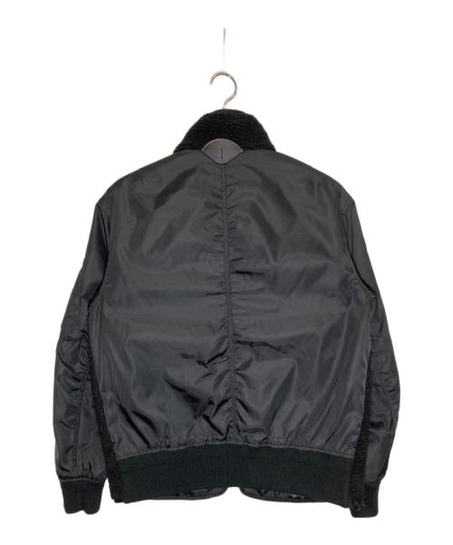 COACH（コーチ）COACH (コーチ) Fleece Ma-1 Jacket ブラック サイズ:SIZE 46の古着・服飾アイテム