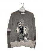 COACHコーチ）の古着「POPEYE セーター」｜グレー