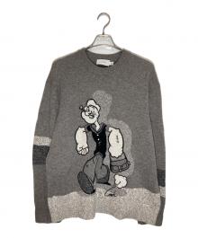 COACH（コーチ）の古着「POPEYE セーター」｜グレー