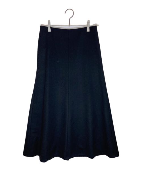 EVERYDAY I LIKE.（エヴリデイ アイ ライク）EVERYDAY I LIKE. (エヴリデイ アイ ライク) ウールカシミヤフレアスカート ブラック サイズ:SIZE 36の古着・服飾アイテム