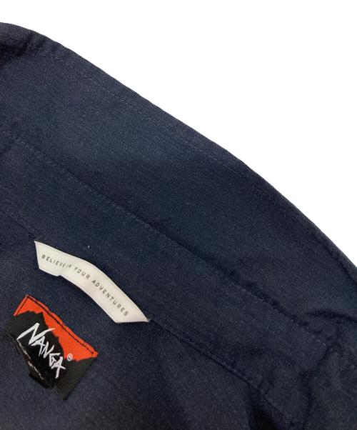 NANGA（ナンガ）NANGA (ナンガ) タキビリップストップキャンプシャツ ネイビー サイズ:SIZE Mの古着・服飾アイテム