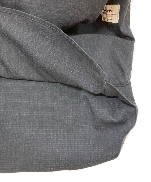 NANGA（ナンガ）NANGA (ナンガ) タキビリップストップキャンプシャツ ネイビー サイズ:SIZE Mの古着・服飾アイテム