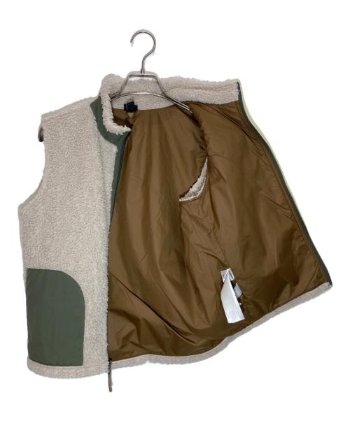 Patagonia（パタゴニア）Patagonia (パタゴニア) キッズ・レトロX・ベスト ベージュ×グリーン サイズ:SIZE XLの古着・服飾アイテム