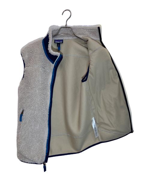 Patagonia（パタゴニア）Patagonia (パタゴニア) メンズ・クラシック・レトロX・ベスト ベージュ×ネイビー サイズ:SIZE Mの古着・服飾アイテム