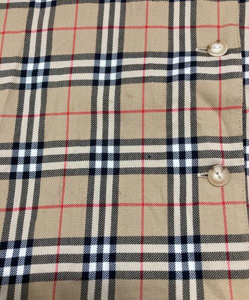 Burberry's（バーバリーズ）Burberry's (バーバリーズ) ノバチェックウールシャツ ベージュ サイズ:SIZE 13の古着・服飾アイテム