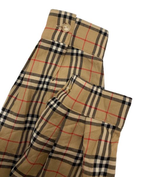 Burberry's（バーバリーズ）Burberry's (バーバリーズ) ノバチェックウールシャツ ベージュ サイズ:SIZE 13の古着・服飾アイテム