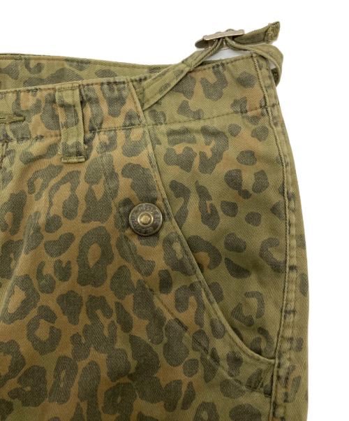 Hysteric Glamour（ヒステリックグラマー）Hysteric Glamour (ヒステリックグラマー) レオパードフレアカーゴパンツ オリーブ サイズ:Ⅿの古着・服飾アイテム